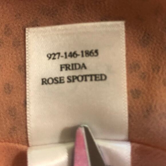 Rails Frida Rose Spotted Button Front High Low Midi Dress Size S - Picture 9 of 10